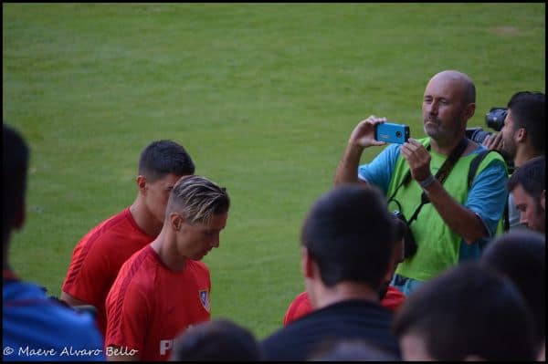 Julián Álvarez se une a los entrenamientos del Atlético de Madrid