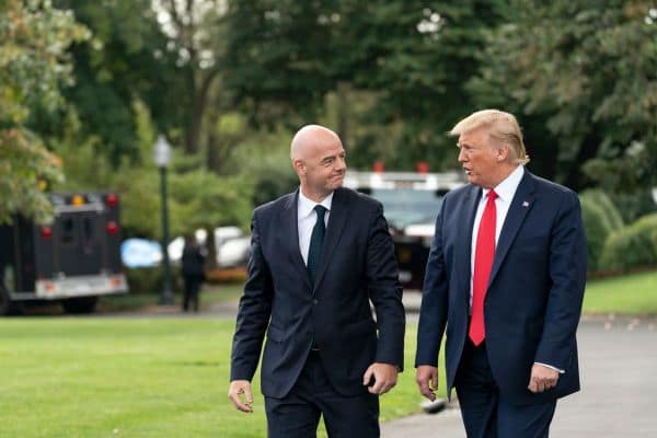 Trump Warns FIFA Against Replacing Gianni Infantino