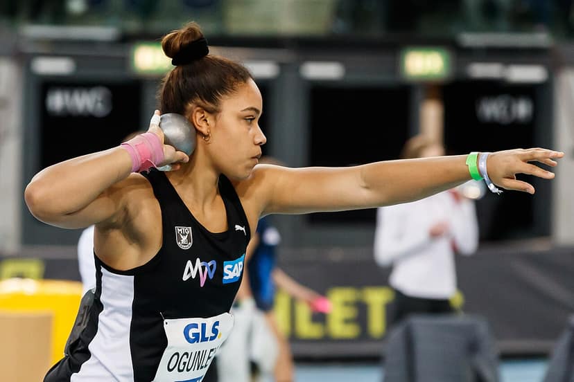 Yemisi Mabry gewinnt Bronze im Kugelstoßen bei Leichtathletik-EM