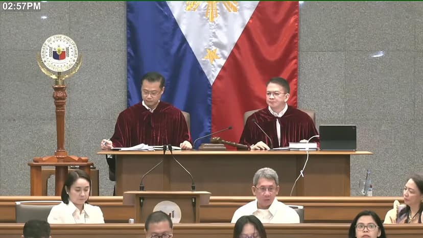 Senate Postpones Sara Duterte's Impeachment Trial Due to Bad Weather