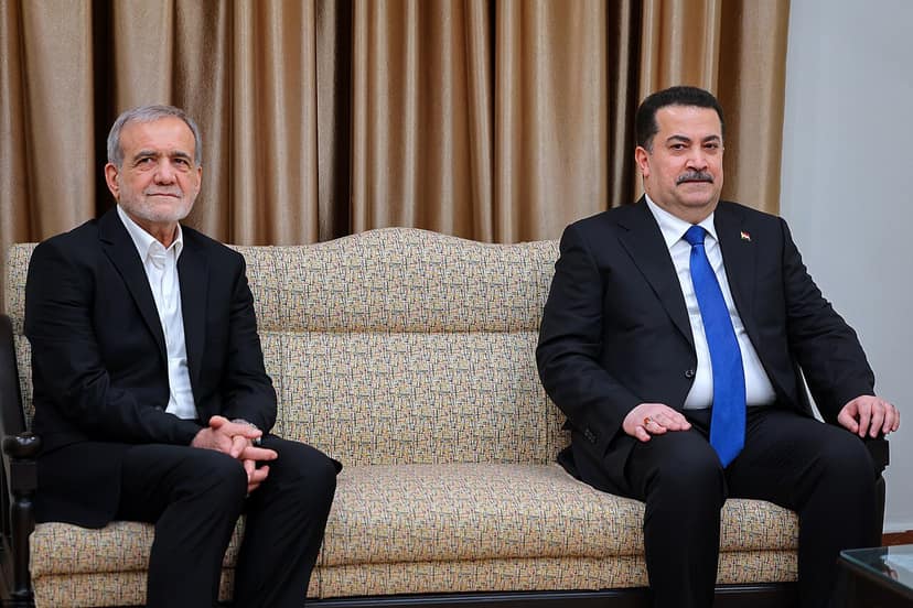 Mojtaba Khamenei incontra il presidente Pezeshkian
