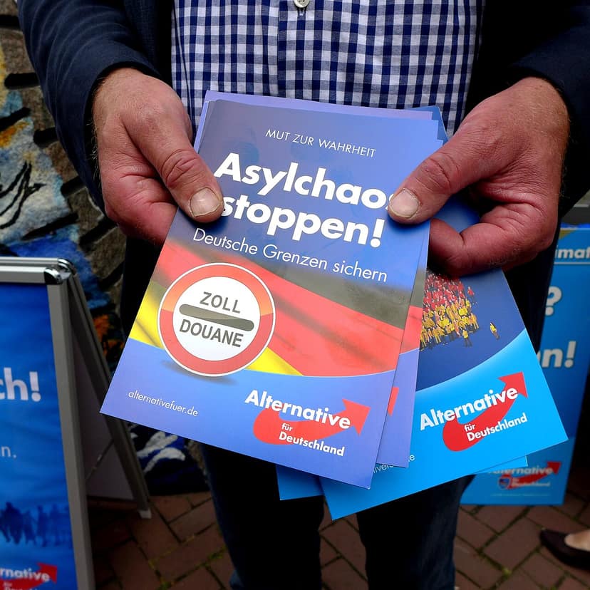 Arma de membros da AfD em Sachsen-Anhalt incerta