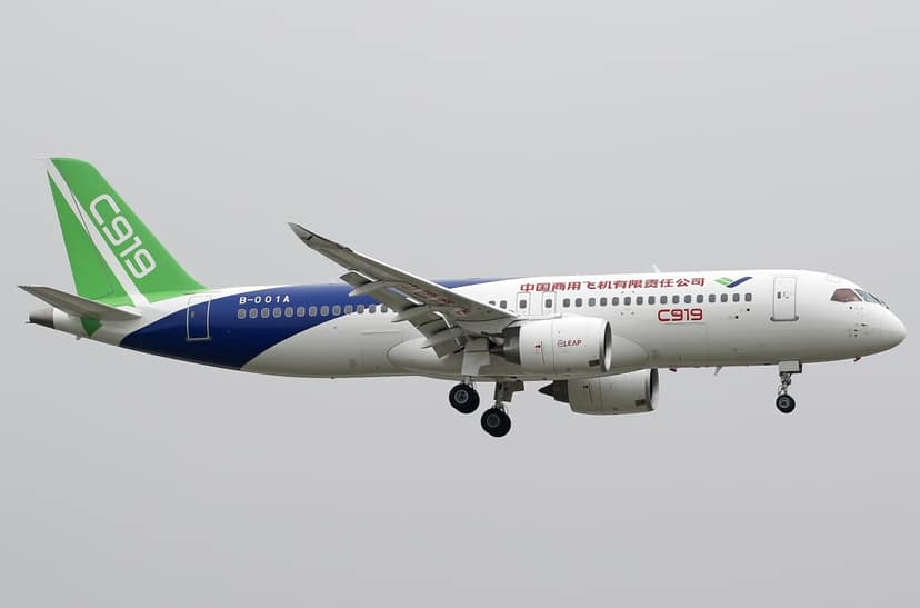 Der Hersteller Comac führt seinen ersten internationalen Flug durch